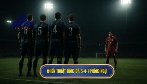 Chiến thuật bóng đá 5-4-1 phòng ngự