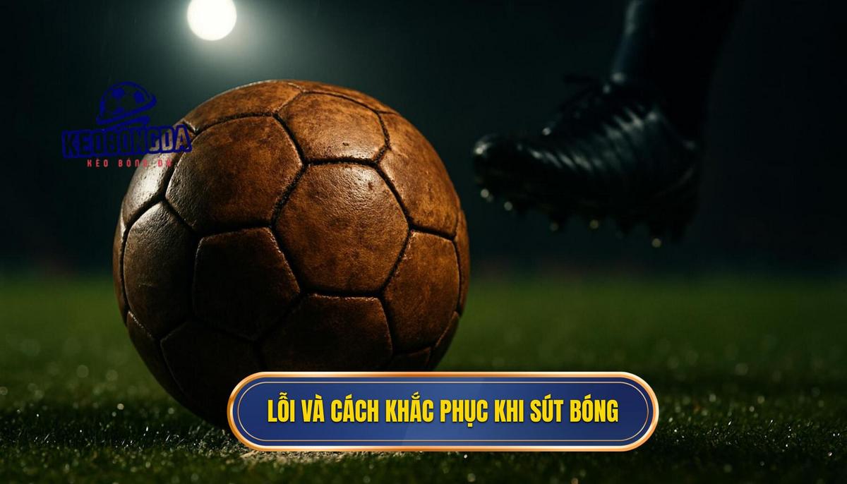 Những lỗi sai phổ biến và cách khắc phục khi thực hiện Kỹ thuật sút bóng bằng mu bàn chân