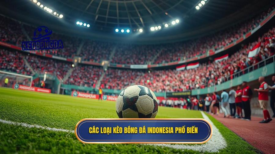  Các loại kèo bóng đá Indonesia phổ biến