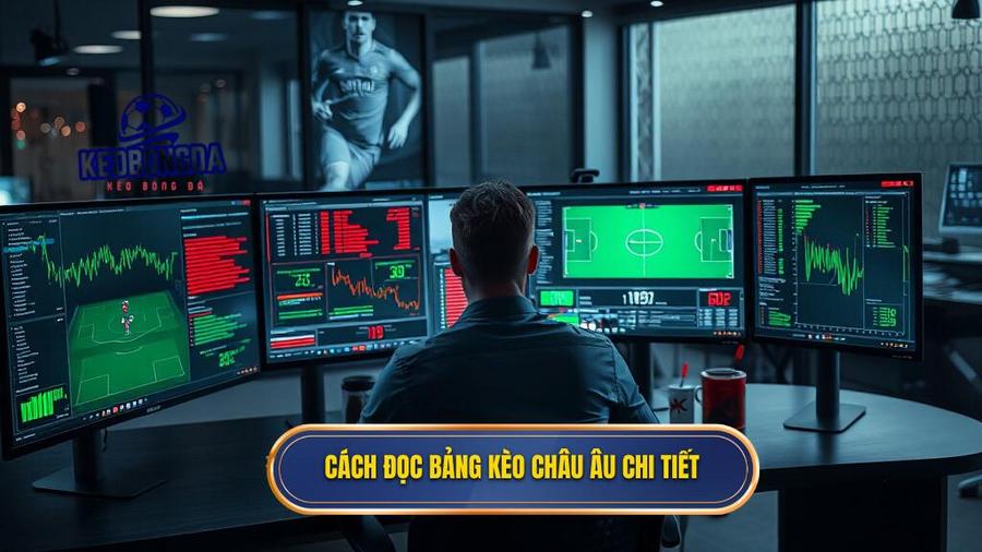 Cách đọc bảng kèo Châu Âu chi tiết