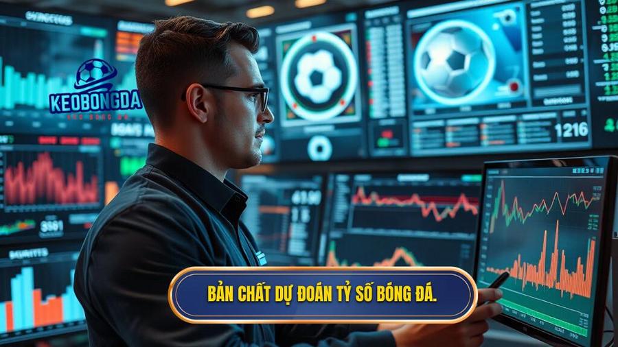 Bản chất dự đoán tỷ số bóng đá.