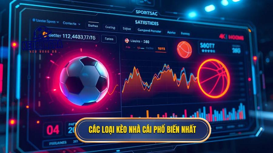 2. Các loại kèo nhà cái phổ biến nhất