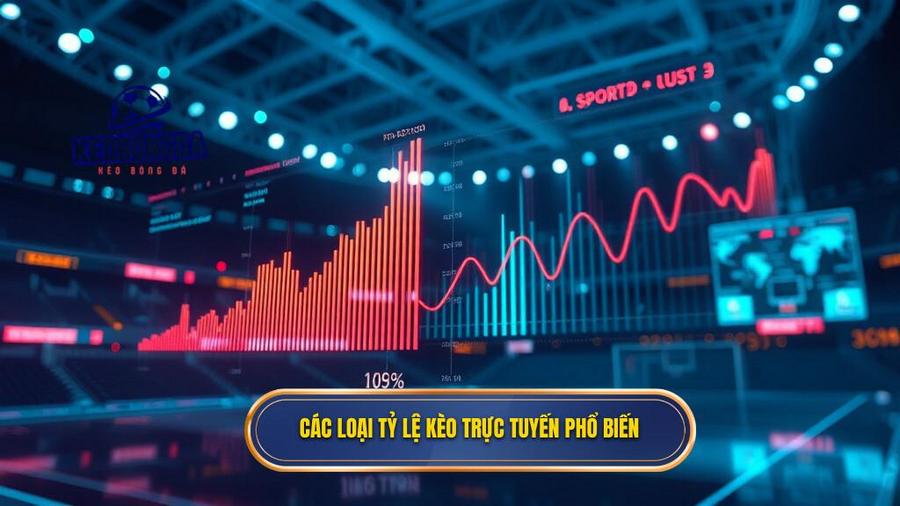 2. Các loại tỷ lệ kèo trực tuyến phổ biến