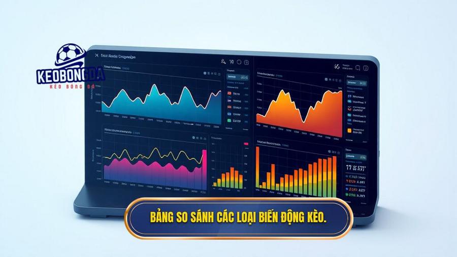 3. Bảng so sánh các loại biến động kèo.