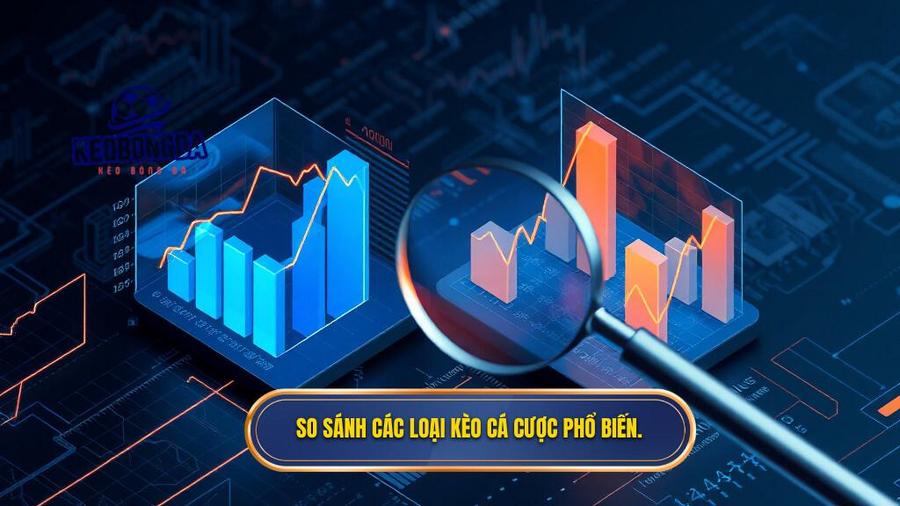 3. So sánh các loại kèo cá cược phổ biến.