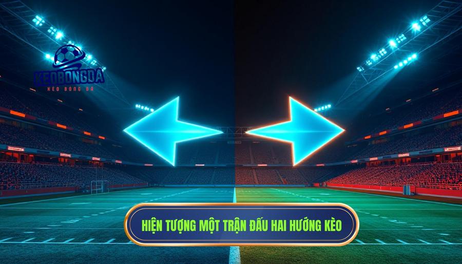 Hiểu về hiện tượng "Một trận đấu, hai hướng kèo" trong cá cược